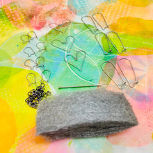 Load image into Gallery viewer, DIY Circle Tin Earring Kit