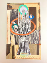 Load image into Gallery viewer, Balance   |  Small Sewn Paper Collage