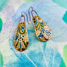 Load image into Gallery viewer, Morris Drops Recycled Tin Earrings