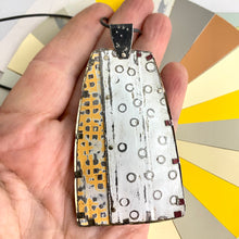 Load image into Gallery viewer, Reversible Shamanic Tin Rattle Necklace