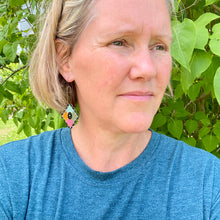 Load image into Gallery viewer, Quarter of Mutation XVI Tin Earrings