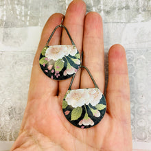 Load image into Gallery viewer, Peony Circles Tin Earrings