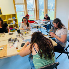 Load image into Gallery viewer, Simple Tin Earrings Workshop  | Evening  |  July 24th, 2026