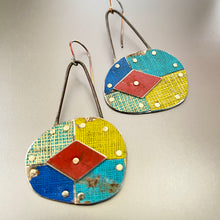 Load image into Gallery viewer, Quarter of Mutation V Tin Earrings