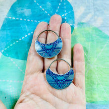 Load image into Gallery viewer, Edgeworth Circles Upcycled Tin Earrings