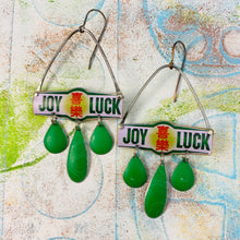 Load image into Gallery viewer, Joy Luck Tin Earrings