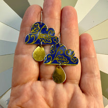 Load image into Gallery viewer, Cobalt &amp; Gold Rain Clouds
