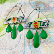 Load image into Gallery viewer, Joy Luck Tin Earrings