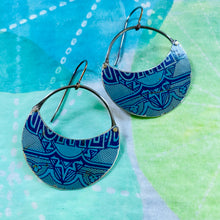 Load image into Gallery viewer, Edgeworth Circles Upcycled Tin Earrings