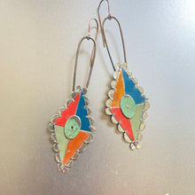 Load image into Gallery viewer, Quarter of Mutation IX Tin Earrings