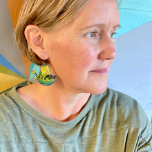 Load image into Gallery viewer, Chinese Junk Tin Earrings