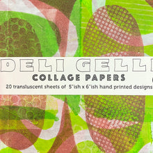 Load image into Gallery viewer, Deli Gelli |  Hand Printed Collage Paper Pack