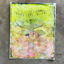 Load image into Gallery viewer, Fantastical Botanicals VI   |  Original Gelatin Monoprint