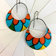 Load image into Gallery viewer, Filofax Brights Crescent Circle Earrings