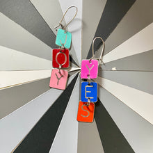 Load image into Gallery viewer, YES to JOY Tiny Tin Earrings |  Various Colors