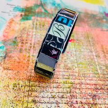 Load image into Gallery viewer, BE YOU Upcycled Tesserae Tin Cuff