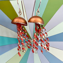 Load image into Gallery viewer, Jellyfish Tin Earrings | Various Colors