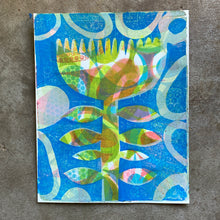 Load image into Gallery viewer, Fantastical Botanicals V   |  Original Gelatin Monoprint