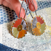 Load image into Gallery viewer, Quarter of Mutation XIII Tin Earrings