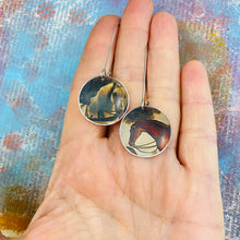 Load image into Gallery viewer, Two Horses Medium Basin Earrings