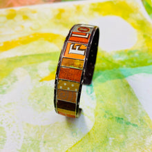 Load image into Gallery viewer, FLOW Upcycled Tesserae Tin Cuff