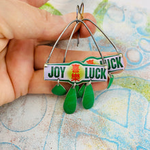 Load image into Gallery viewer, Joy Luck Tin Earrings