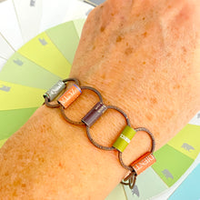Load image into Gallery viewer, Reclaimed Copper Link Bracelet