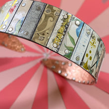 Load image into Gallery viewer, Mixed Vintage Tesserae Tin Cuff