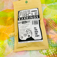 Load image into Gallery viewer, DIY Circle Tin Earring Kit