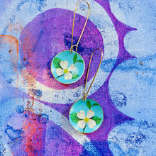 Load image into Gallery viewer, Dogwood Blossoms Medium Basin Earrings