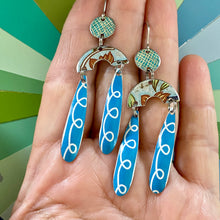 Load image into Gallery viewer, Loop de Loop Mini Rainbow Tin Earrings