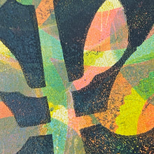 Load image into Gallery viewer, Fantastical Botanicals III   |  Original Gelatin Monoprint