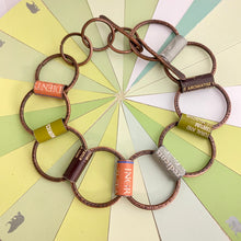 Load image into Gallery viewer, Reclaimed Copper Textured Link Bracelet