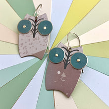 Load image into Gallery viewer, Fir Tree Owl Earrings