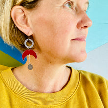 Load image into Gallery viewer, Moon Phases Zero Waste Tin Earrings