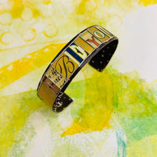 Load image into Gallery viewer, BE YOU Upcycled Tesserae Tin Cuff