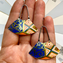 Load image into Gallery viewer, Gorgeous Pattern Mix Fan Earrings