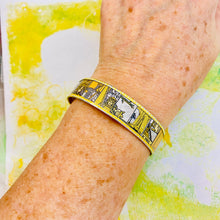 Load image into Gallery viewer, Tarot Kings &amp; Queens  | Upcycled Tin Cuff