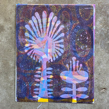 Load image into Gallery viewer, Fantastical Botanicals X   |  Original Gelatin Monoprint