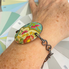 Load image into Gallery viewer, Reclaimed Copper Mixed Link Reversible Bracelet