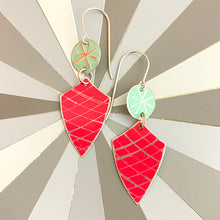 Load image into Gallery viewer, Turquoise Asterisk Earrings