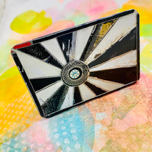 Load image into Gallery viewer, Spirograph Retro Starburst Tin Belt Buckle