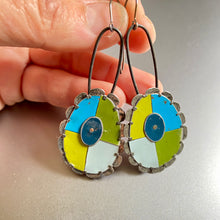 Load image into Gallery viewer, Quarter of Mutation VII Tin Earrings