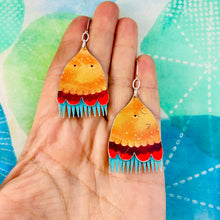 Load image into Gallery viewer, Ritzy Flowers Tin Earrings