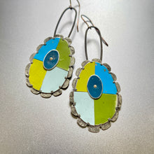 Load image into Gallery viewer, Quarter of Mutation VII Tin Earrings