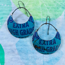 Load image into Gallery viewer, Extra High Grade Upcycled Tin Earrings