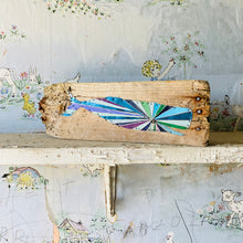 Load image into Gallery viewer, A Great Secret Inside Him Upcycled Tin Wall Art
