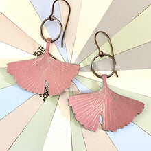 Load image into Gallery viewer, Smaller Ginkgo Leaf Earrings  |  Various Colors