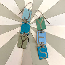 Load image into Gallery viewer, YES to JOY Tin Earrings |  Various Colors