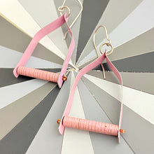 Load image into Gallery viewer, Wishbone Cool Pink Earrings
